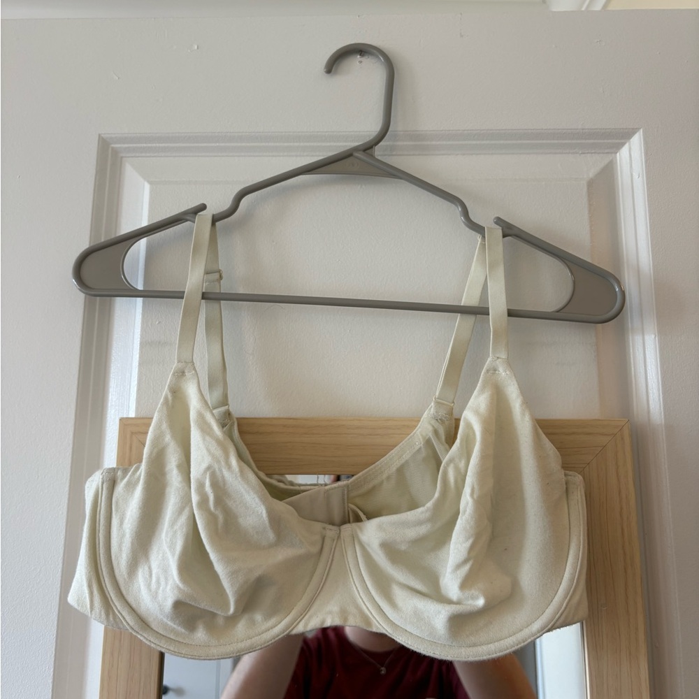 SKIMS Cotton Jersey T Shirt Bra